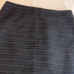 Black Elegante knitted dressy Skirt
